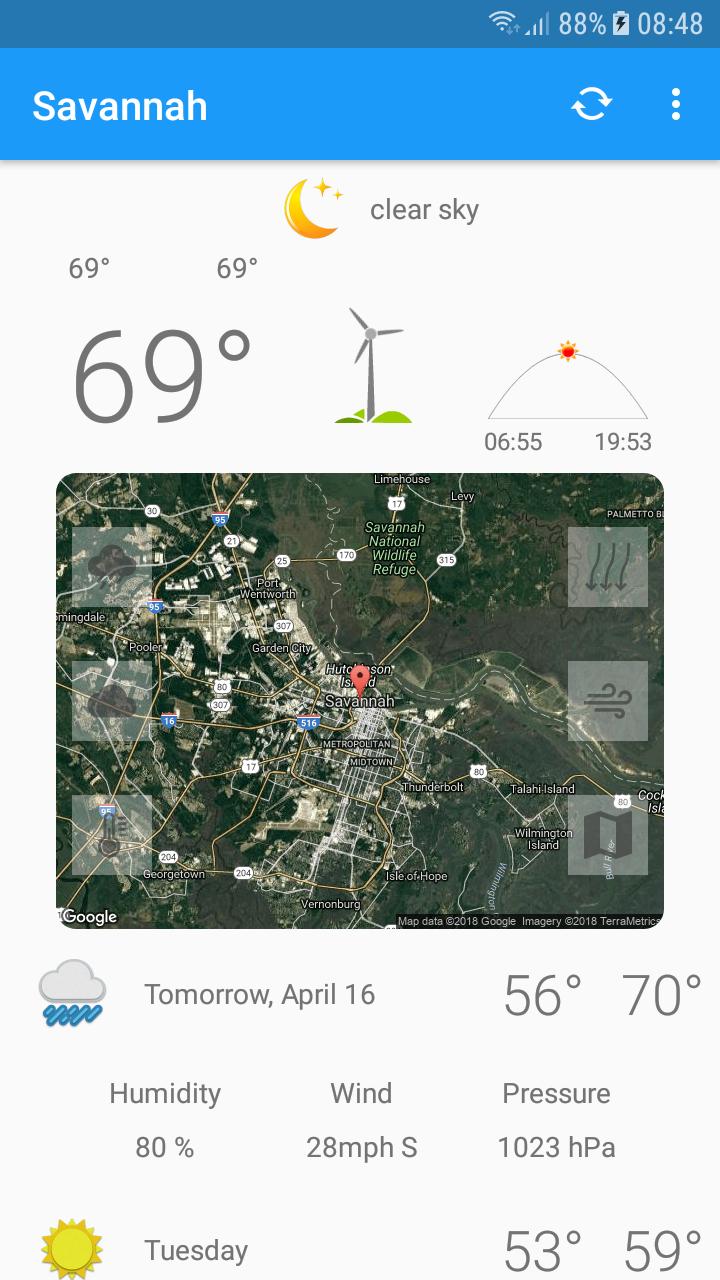 Savannah Ga Weather And More For Android Apk Download