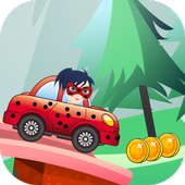 Ladybug jeu course icon