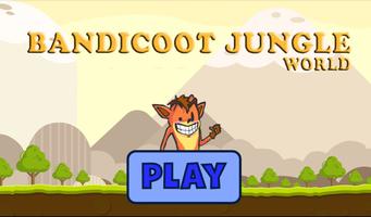 Bandicoot Jungle World 3D Affiche