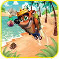Super Bandiicoot Adventure Cra sh