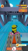 Banana Adventure Rush : Minion Legends 3D Subway capture d'écran 1