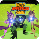 🔥 crazy wild crash : kratts Adventure game icône