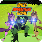 🔥 crazy wild crash : kratts Adventure game आइकन