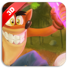 Crash Adventure of Bandicoot 3 أيقونة