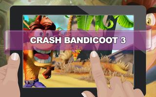 Crash Adventure of Bandicoot 3 الملصق