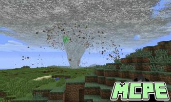 Tornado Mod for Minecraft PE poster