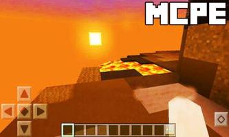 Volcano Run Map for Minecraft PE Affiche
