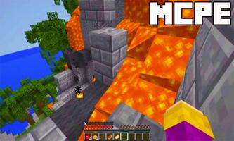 Volcano Run Map for Minecraft PE capture d'écran 1