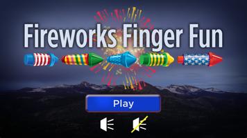 Fireworks Finger Fun Game Affiche