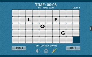 Sports Word Slide screenshot 1