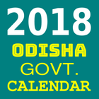 Icona Odisha Govt. Holidays Calendar 2018