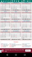 Afghanistan Holiday Calendar 2018 скриншот 1
