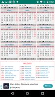 France Holiday Calendar 2018 تصوير الشاشة 1