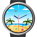 Paradise Analog - Watch Face with animation APK