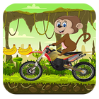 Adventure Motocross of Monkey ícone