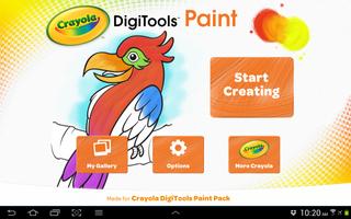Crayola DigiTools Paint syot layar 1