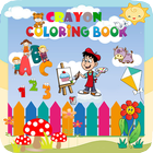 Crayon Coloring Book ไอคอน