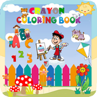 Crayon Coloring Book icône