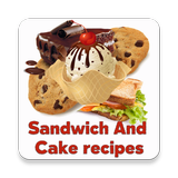 Sandwich And Cake Recipes icône