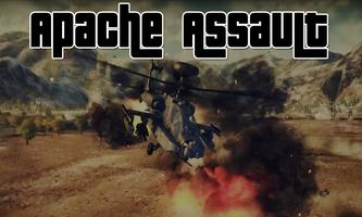 Apache Helicopter Assault 3D पोस्टर