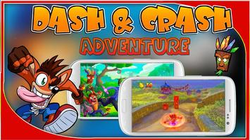 Crazy bandicoot crash box game imagem de tela 1