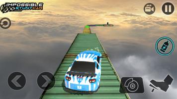 Extreme Impossible Stunt Car Tracks : Master تصوير الشاشة 3