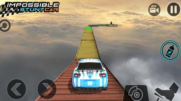 Extreme Impossible Stunt Car Tracks : Master تصوير الشاشة 2