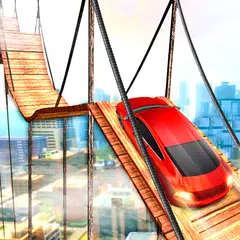 Xtreme Car Stunts Race 3D:Tricky Car Crazy Rider