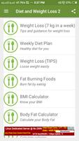 Diet Plan for Weight Loss পোস্টার