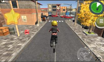 Kids Bicycle Rider:School Time Ekran Görüntüsü 2