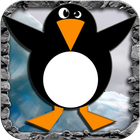 Crazy Penguin ski icône