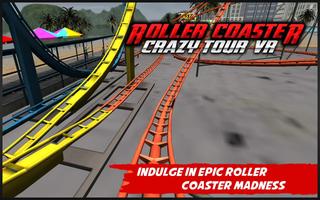 Crazy Roller Coaster VR Tour ảnh chụp màn hình 1