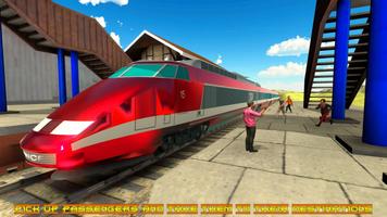 Euro Train Racing Simulator 2018 - Robot Transport poster