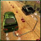 Chained Cars Against Army Trucks Racing Simulator icon
