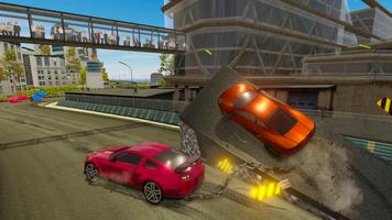 Chained Car Against Ramps Vs Bollards-Chain Stunts poster