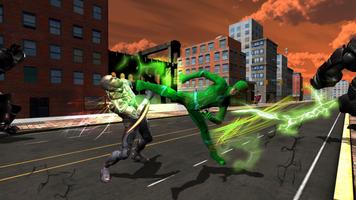 Grand Flash Superhero Rescue - Light Crime City 3D capture d'écran 1