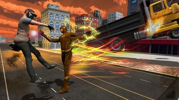 Grand Flash Superhero Rescue - Light Crime City 3D capture d'écran 3