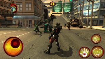 Superhero Flying Iron City screenshot 3