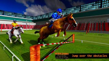 Real Horse Derby & Jumping Simulator 3D poster