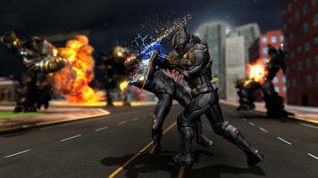 Grand Injustice Superheroes Le poster