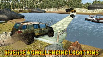 Offroad 6x6 Jeep Hill Climbing ảnh chụp màn hình 1