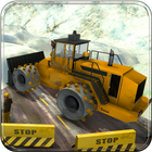 Snow Plow Excavator Crane Rescue Mission 3D icône