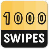 1000 Swipes ícone