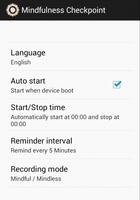 Mindfulness Checkpoint capture d'écran 1