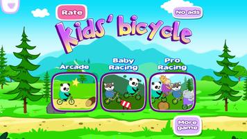 Kids Bicycle Racing Affiche