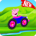 Pepa and Pig Racing - Kids Racing Game