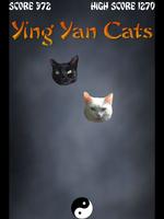 Yin Yang Cats Affiche