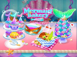 Mermaid Unicorn Bakery Game Affiche