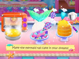Mermaid Unicorn Bakery Game capture d'écran 1