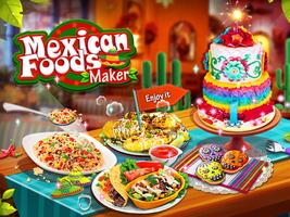 Mexican Foods: Cooking Games Affiche